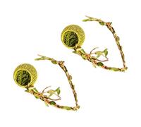YIGZYCN Lot de 2 cachettes pour petits geckos et araignées sauteuses avec base d'amélioration du confort d'observation facile