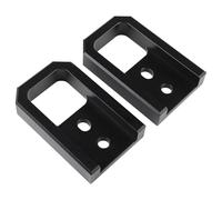 YIGZYCN Lot de 2 crochets de remorque en acier renforcé pour stabilité de remorquage pour accessoires automobiles 2024-2026 - Crochets de remorque antirouille