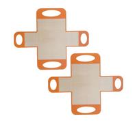 YIGZYCN Lot de 2 moules à pain pratiques en silicone avec poignée de levage - Passe au lave-vaisselle - Alternative au papier sulfurisé