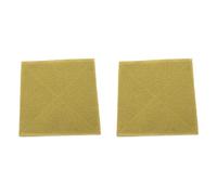 YIGZYCN Lot de 2 pochettes de rangement dissimulées en nylon léger pour activités de plein air 15,2 x 15,2 cm, Couleur boue.