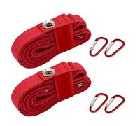 YIGZYCN Lot de 2 rallonges en nylon pour tente de camping avec 2 mousquetons
