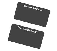 YIGZYCN Lot de 2 tapis de protection de sol d'intérieur pour vélo d'appartement pour réduire et protéger le sol