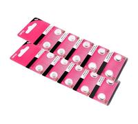 YIGZYCN Lot de 20/10 piles bouton alcalines AG4 LR626 377A pour montres et jouets