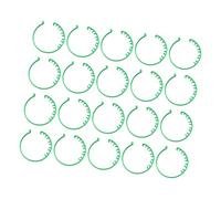 YIGZYCN Lot de 20/40/60 clips de cerclage pour plantes grimpantes