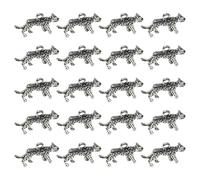 YIGZYCN Lot de 20 pendentifs léopard en alliage pour projets créatifs faits à la main et accessoires en forme d'animal