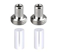 YIGZYCN Lot de 4 pièces de rechange pour localisateur de défauts visuels en fibre, 2 manchons de tube en céramique avec 2 connecteurs métalliques