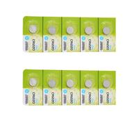 YIGZYCN Lot de 5/10 piles bouton CR1220 3V Lithium Pile bouton CR1220 pour jouets et télécommandes