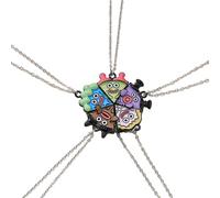 YIGZYCN Lot de 5 colliers d'amitié avec pendentif pizza Best Friend