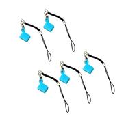 YIGZYCN Lot de 5 étuis portables en silicone pour clés USB avec cordon de fixation, protège contre l'eau et la poussière, utilisation multifonction pour la maison