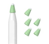 YIGZYCN Lot de 5 pointes de rechange silencieuses en silicone pour stylo à dessin et écriture avec réduction du bruit pour 1/2/3 accessoires de couverture en fibre