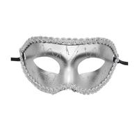 YIGZYCN Lunettes peintes à la main Demi-visage Halloween Eye Mascarade pour homme et femme
