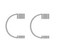 YIGZYCN Manchon en silicone anti-perte pour câble de charge et adaptateur d'attache pour accessoires de crayon USB