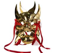 YIGZYCN Masque métallique d'Halloween masque complet pour adultes hommes femmes mascarades Halloween Cosplay accessoire
