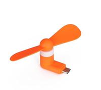 YIGZYCN Mini ventilateur de refroidissement extérieur de type C pour appareils portables Accessoires d'été Mini ventilateur pour port USB C de type C