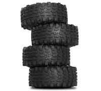 YIGZYCN Modèle de télécommande en caoutchouc pour voiture Beadlock Wheel Mud Terrain Pneus de roue détachables Pièces de voiture fines