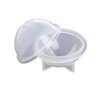 YIGZYCN Moule sphérique en résine de silicone, moule époxy, fabrication de bijoux, fabrication de bougies, fabrication de bain, moule, collier bijoux