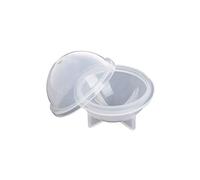 YIGZYCN Moule sphérique en résine de silicone, moule époxy, fabrication de bijoux, fabrication de bougies, fabrication de bain, moule, collier bijoux