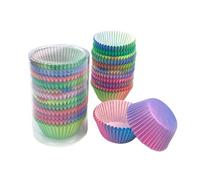 YIGZYCN Moules à gâteaux ronds en papier pour muffins et cupcakes - Outil de décoration de mariage ou d'anniversaire - Pour emballage en papier sulfurisé