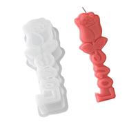 YIGZYCN Moules en silicone de qualité alimentaire pour la fabrication de savon et de gypse, décoration de pilier de fleur, facile à démouler