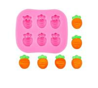 YIGZYCN Moules en silicone pour petites carottes en résine époxy pour décoration de gâteau - Outil de décoration de gâteau