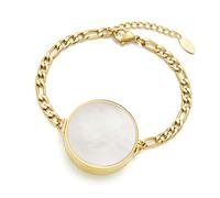 YIGZYCN Organisateur de rouge à lèvres professionnel en forme de coquillage avec chaîne de main en acier inoxydable pour femmes d'affaires en déplacement bijoux robustes, One Size, Comme décrit