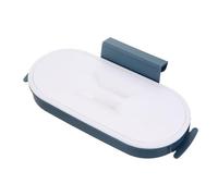 YIGZYCN Organisateurs de cuisine muraux pour sacs poubelle avec anneaux de pression pour la maison, les cuisines, les salles de bains et les bureaux Panier poubelle monté sur porte