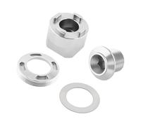 YIGZYCN Outil d'installation de couvercle de manivelle en alliage d'aluminium - Outil d'installation de précision pour réparation de vélo - Clé de manivelle de vélo - Extracteur de manivelles à