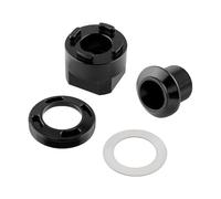 YIGZYCN Outil d'installation de couvercle de manivelle en alliage d'aluminium - Outil d'installation de précision pour réparation de vélo - Clé de manivelle de vélo - Extracteur de manivelles à