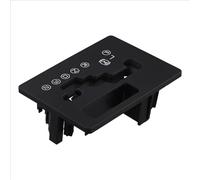 YIGZYCN Panneau de changement de vitesse antidérapant au design ergonomique amélioré pendant le changement de vitesse pour cadre de panneau de changement de vitesse 206 206 CC 306 résistant à l'usure