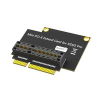 YIGZYCN PCBs Carte d'extension PCIE miniature pour XD05, carte adaptateur son doré pour remplacement et installation