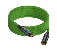 YIGZYCN PD100W Câble de charge rapide USB C vers câble de type C avec écran LED, transfert vidéo 8 K, transfert de données rapide