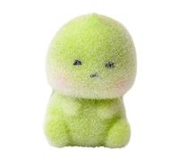 YIGZYCN Petite tortue décorative en résine avec finition floquée, figurine de petit animal parfaite pour décoration intérieure de voiture