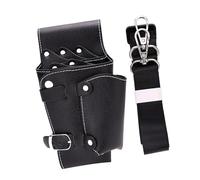 YIGZYCN Pochettes de rangement compactes pour ciseaux à cheveux, multi-poches, intérieur antidérapant, tissu PU imperméable, idéal pour les stylistes mobiles, étui à outils de beauté en polyuréthane