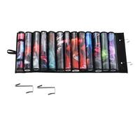 YIGZYCN Pochettes de rangement de table de grande capacité avec montage flexible pour accessoires Organisateurs suspendus de grande capacité