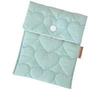 YIGZYCN Pochettes menstruelles pour serviettes hygiéniques - Portable et réutilisable - Pour tampons menstruels - Pour femme, Vert