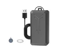 YIGZYCN Pompes à oxygène USB efficaces pour aquarium avec sortie de 1,2 L par heure pour habitat de poisson et pêche en plein air