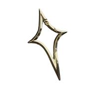 YIGZYCN Porte-breloques élégant en forme de croix et étoile - Cadeau - En alliage - Accessoire d'extérieur, One Size, Comme décrit, Comme décrit.