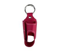 YIGZYCN Porte-clé léger en cuir PU pour inhalateur, pochette de rangement pour voyage et usage quotidien avec taille