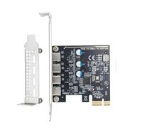YIGZYCN Profil PCIE vers 4 ports de type C Adaptateur PCIE Carte d'extension Adaptateur Convertisseur pour carte de bureau Accessoires Extension de bureau pour
