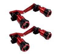 YIGZYCN Protection contre l'oxydation pour pot d'échappement de moto, mélange d'aluminium solide, anti-collision, imperméable et permanent