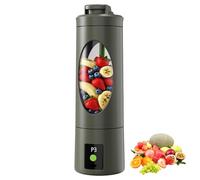 YIGZYCN Récipient de 550 ml avec 3 réglages de vitesse - Batterie rechargeable USB - Taille compacte pour boissons en déplacement