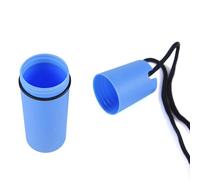 YIGZYCN Récipient étanche pour bouteille sèche, bateau, kayak, accessoire de plongée sous-marine, durable et utile, étui étanche en plastique avec corde, Couleur bleue.
