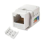 YIGZYCN RJ45 Cat6 Base Jacob Composant Dos Ethernet 10 Gb Connexion Flexible avec Plan de Résistance à Faible Chaleur Coupleur de Base