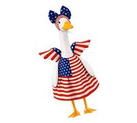 YIGZYCN Robe patriotique d'oie pour décoration intérieure et extérieure - Facile à porter - Costume d'oie pour intérieur et extérieur