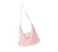 YIGZYCN Sac à bandoulière avec bordure contrastée, sac à main décontracté, sac à main tendance pour diverses occasions, sac à bandoulière spacieux en nylon, a