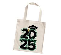 YIGZYCN Sac à bandoulière léger pour remise de diplôme de classe 2025 pour étudiants, enseignants, diplômés, blanc