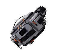 YIGZYCN Sac à bandoulière unique multifonction pour la pêche, résistant à l'eau, rangement de matériel d'extérieur, grande capacité