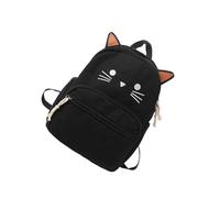 YIGZYCN Sac à dos à la mode pratique en velours côtelé résistant à l'usure Design pratique de compartiment adapté aux femmes Style coréen Sac à dos, Noir , Beauté de masse