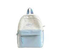 YIGZYCN Sac à livres ergonomique en nylon avec plusieurs compartiments de rangement pour adolescents, voyageurs, navetteurs, sac à dos en nylon, bleu, Beauté de masse