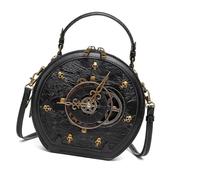 YIGZYCN Sac à main à bandoulière pour femme, sac à main en cuir, sac à bandoulière tendance avec sangle amovible pour le shopping, les voyages, Fbg413bk